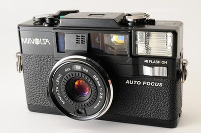 [Excellent] Minolta HI-MATIC AF 35mm Point & Shoot Film Camera Auto Focus #425