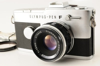 [Excellent] Olympus Pen FT Half Frame Film Camera w/ 38mm f/1.8 Lens #1261