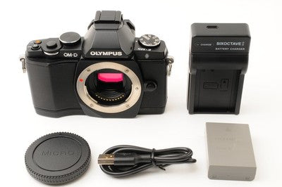 [Near Mint] Olympus OM-D E-M5 Black 16.1MP Mirrorless Camera #452