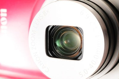 [Excellent] Canon IXY 180 Red Digital Camera Compact Point & Shoot #424