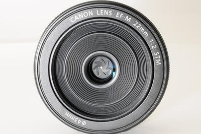 [Mint] Canon EF-M 22mm F2 STM AF Wide Angle Pancake Lens #448
