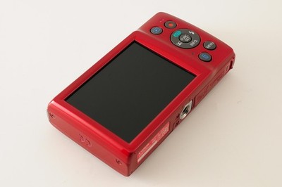 [Excellent] Canon IXY 180 Red Digital Compact Camera Tested #422