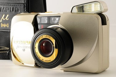 [Excellent] Olympus Mju ZOOM 140 VF 35mm Point & Shoot Film Camera #432