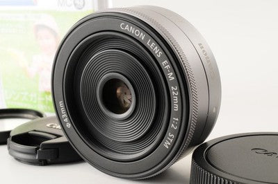 [Near Mint] Canon EF-M 22mm f/2 STM AF Pancake Prime Lens #455