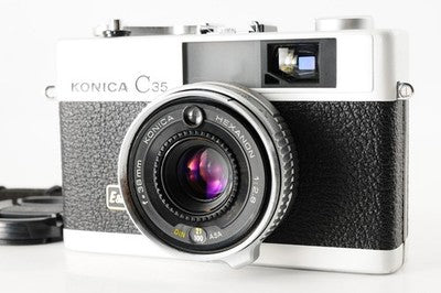 [Excellent] Konica C35 Rangefinder Compact Film Camera #1109