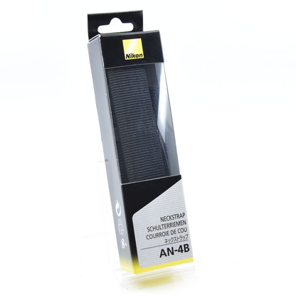 [Brand New] Nikon AN-4B Neck Strap Camera Strap Black For SLR DSLR Japan #240039