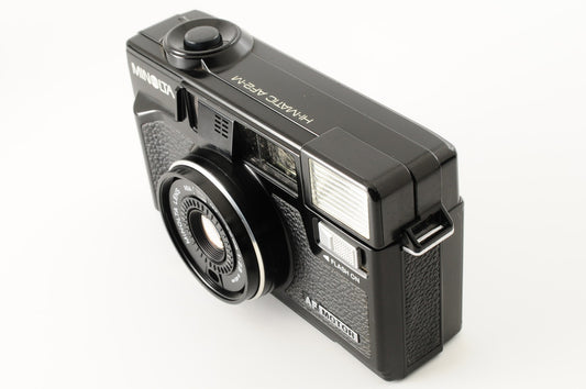 [Excellent] Minolta Hi-Matic AF2-M 38ã f/2.8 Point & S 35ã Film Camera #336