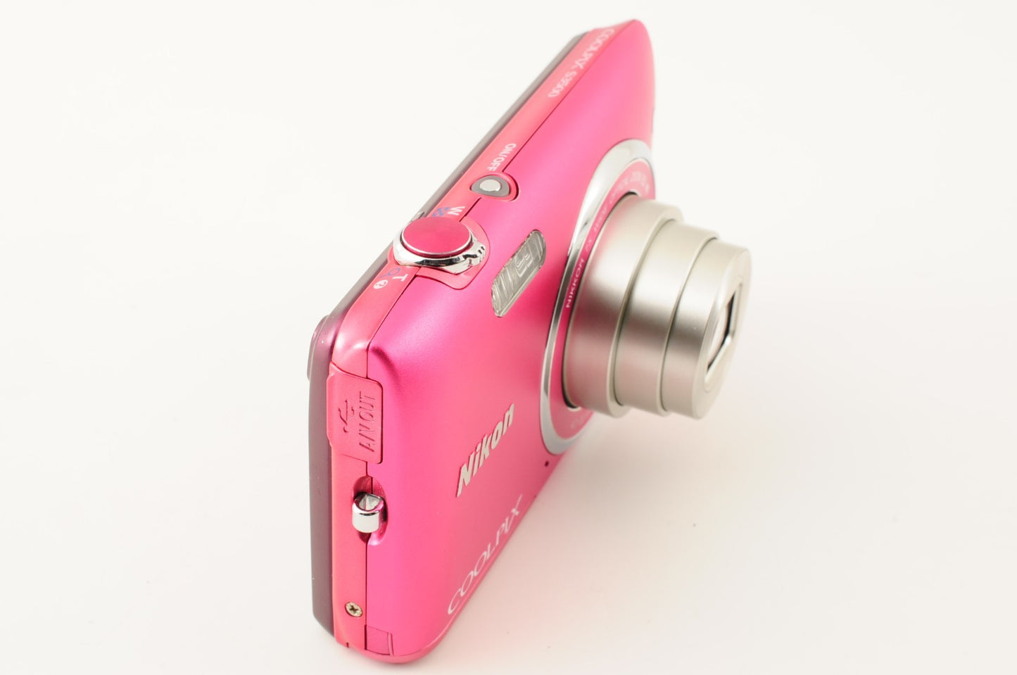 [MINT] Nikon Coolpix S3500 Pink Compact 20.0MP Digital Camera from Japan #137