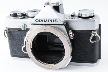 [Excellent] Olympus OM-1 35mm Silver Film Camera F.Zuiko 50mm f/1.8 Lens #357