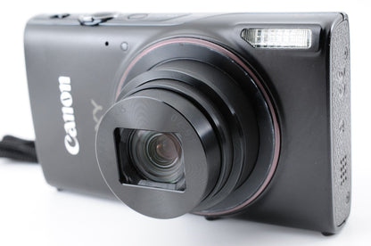 [Near MINT] Canon IXY 650 Black PowerShot ELPH 360 HS Digital Camera Japan #188
