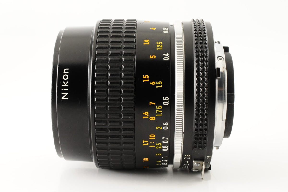 [Near mint] Nikon Ai-S Micro Nikkor 55mm f/2.8 Macro MF Lens F Mount Japan #214