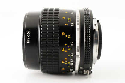 [Near mint] Nikon Ai-S Micro Nikkor 55mm f/2.8 Macro MF Lens F Mount Japan #214