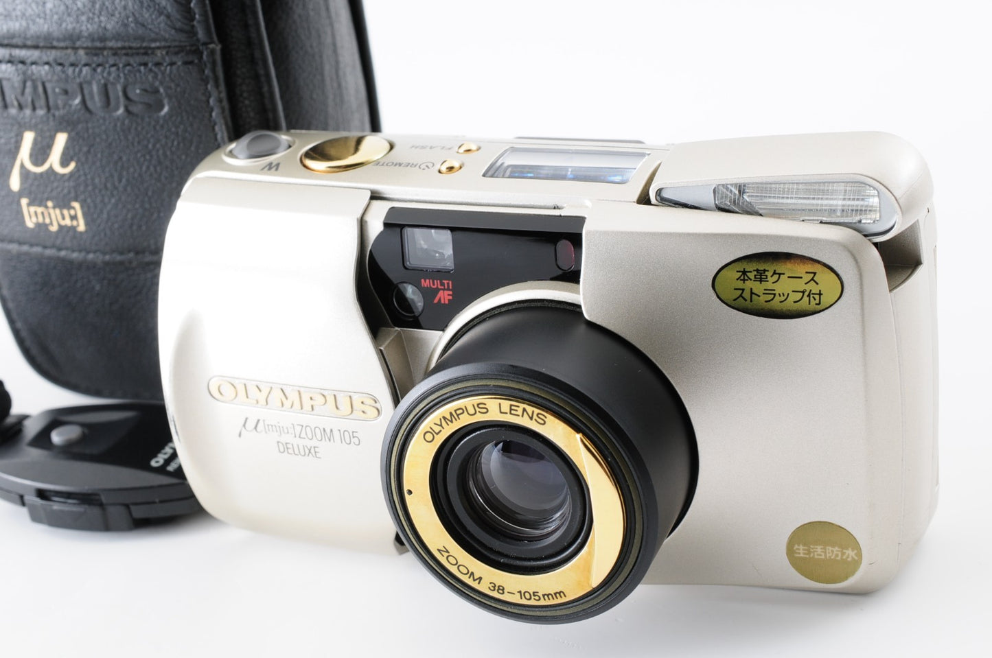[Near MINT] Olympus Mju Zoom 105 Deluxe 35mm Point & Shoot Film Camera #339