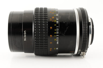 [Excellent] Nikon Ai-S Micro-Nikkor 55mm f/2.8 Manual Focus Macro Lens F #217