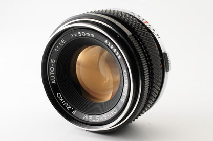 [Excellent] Olympus OM-1 35mm Black Film Camera F.Zuiko 50mm f/1.8 Lens #367
