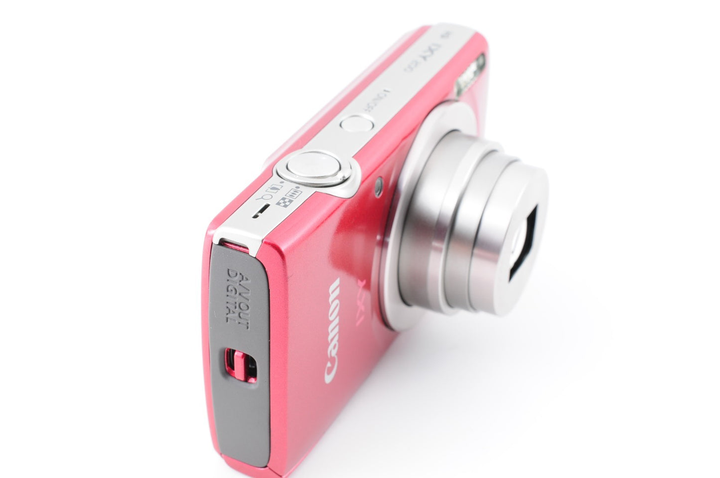 [Near MINT] Canon IXY 200 PowerShot ELPH 185 Red Digital Camera from Japan #170