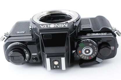 [Near MINT] Minolta X-700 Black SLR Film Camera MD Rokkor 50mm f/1.7 Lens #363