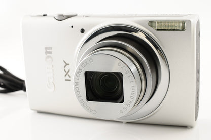 [Near MINT] Canon IXY 630 PowerShot ELPH 340 HS Silver Digital Camera #115