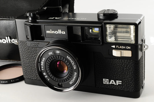 [Excellent] Minolta Hi-Matic AF 35mm Point & Shoot Film Camera From Japan #352