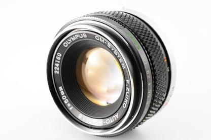 [Near MINT] Olympus OM-1 35mm Black Film Camera F.Zuiko 50mm f/1.8 Lens #123