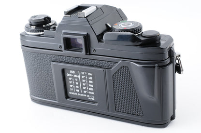 [Near MINT] Minolta X-700 Black SLR Film Camera MD Rokkor 50mm f/1.7 Lens #363