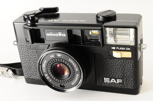 [Excellent] Minolta Hi-Matic AF 35mm Point & Shoot Film Camera From Japan #349