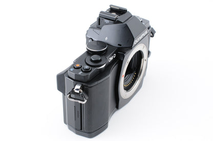 [Near MINT 6276 shots] Olympus OM-D E-M5 Black Body Digital Camera Japan #177