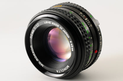 [Excellent] Minolta X-700 Black SLR Film Camera MD Rokkor 50mm f/1.7 Lens #362