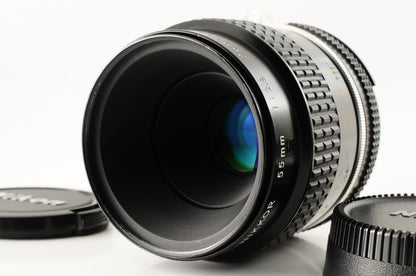 [Near mint] Nikon Ai-S Micro Nikkor 55mm f/2.8 Macro MF Lens F Mount Japan #214