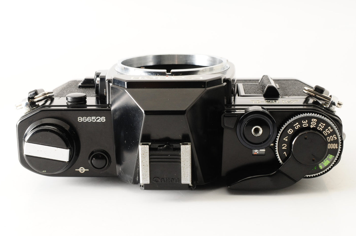 [Excellent] Canon AE-1 Black 35mm SLR Film Camera FD 50mm f1.4 S.S.C. Lens #345