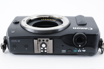 [Near MINT] Canon EOS M Black 18.0MP Mirrorless Digital Camera Body Japan #293