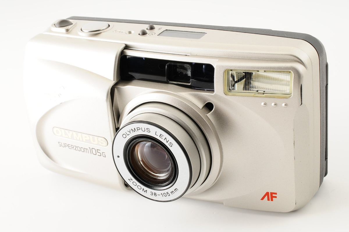 [Excellent] Olympus Superzoom 105G 35mm Point & Shoot Film Camera Japan #401