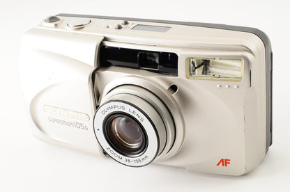 [Excellent] Olympus Superzoom 105G 35mm Point & Shoot Film Camera Japan #401