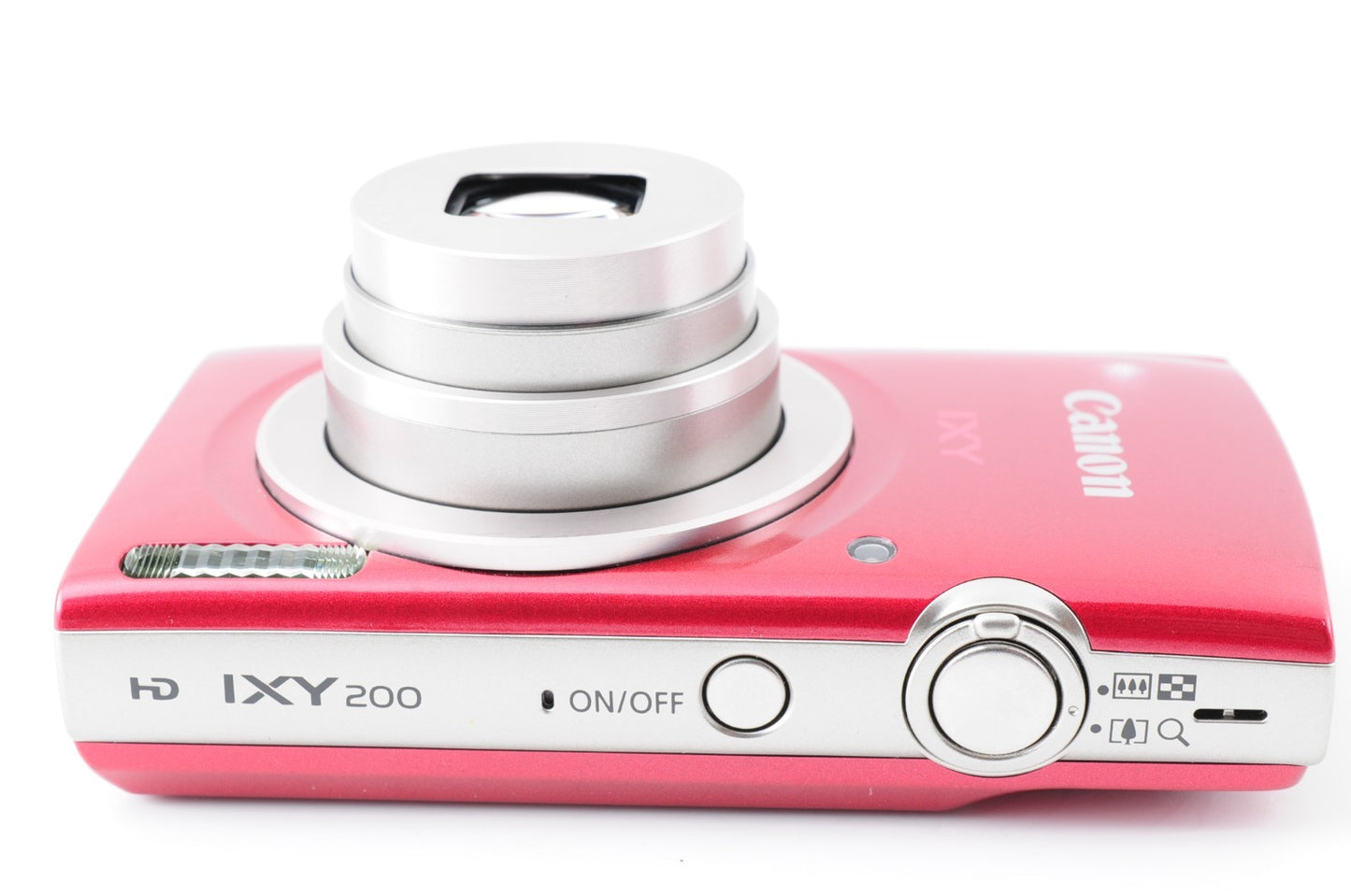 [Near MINT] Canon IXY 200 PowerShot ELPH 185 Red Digital Camera from Japan #170