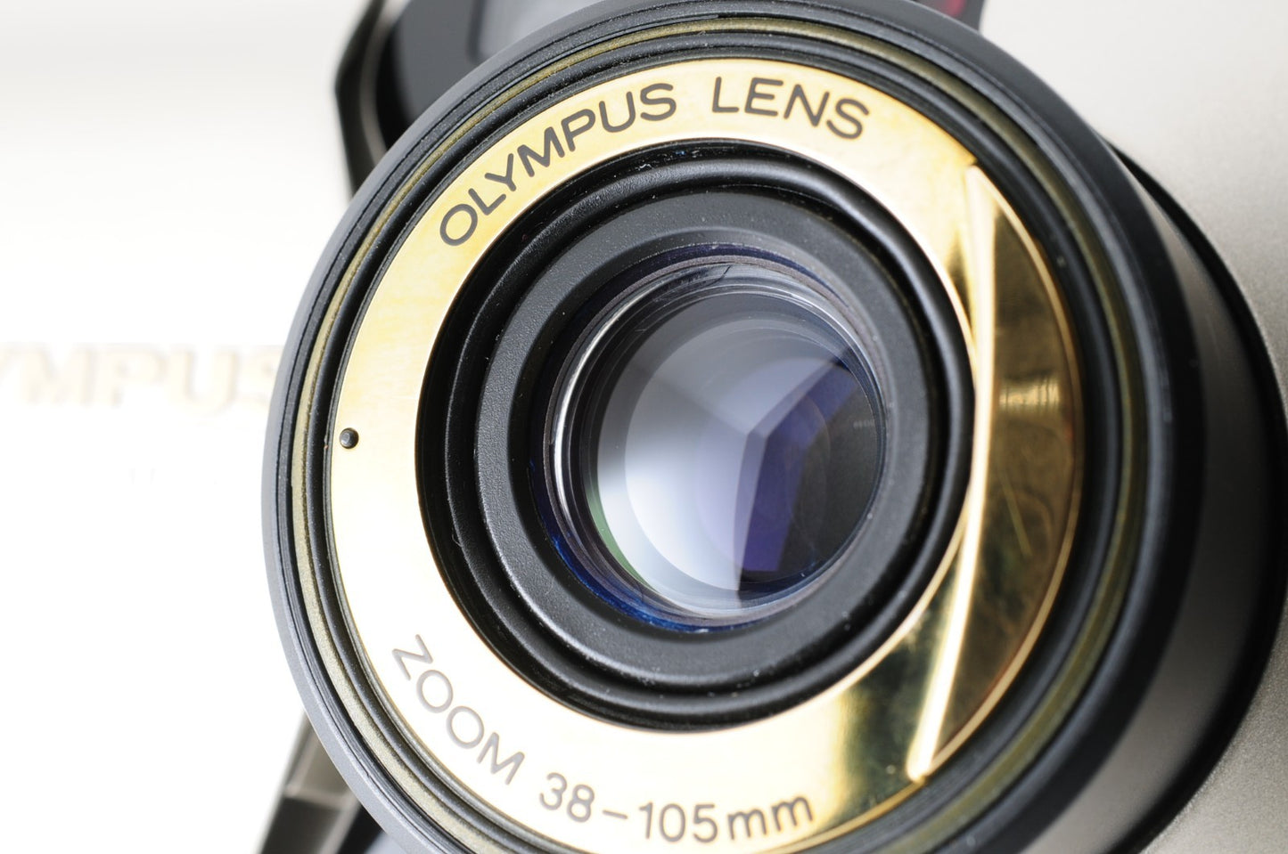 [Near MINT] Olympus Mju Zoom 105 Deluxe 35mm Point & Shoot Film Camera #339