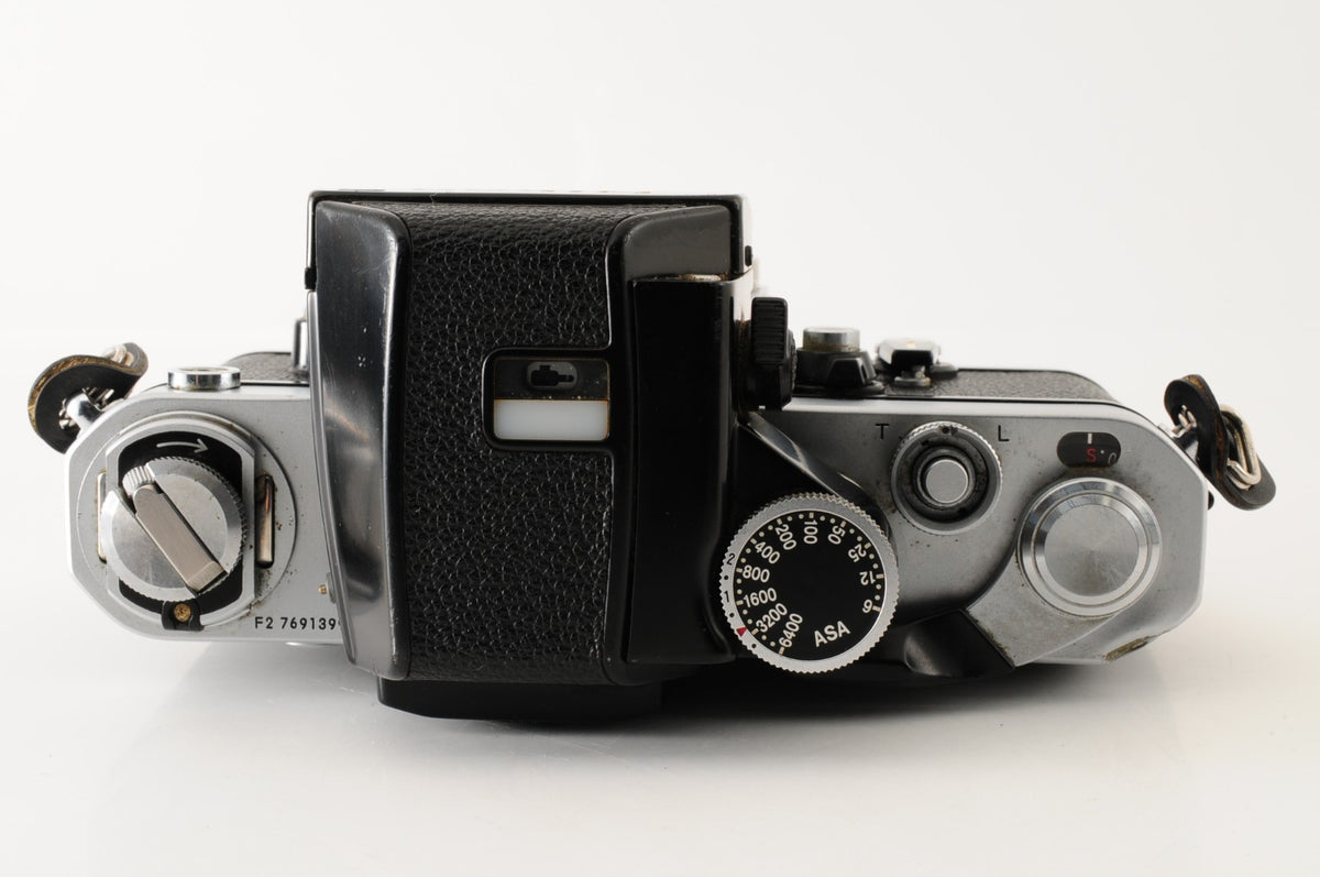 [For Parts/Junk] Nikon F2 Photomic Silver DP-1 35mm SLR Film Camera Body #256
