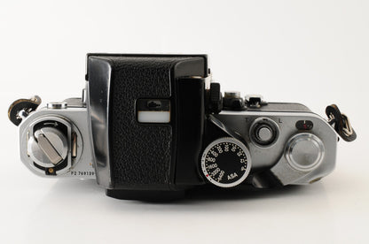 [For Parts/Junk] Nikon F2 Photomic Silver DP-1 35mm SLR Film Camera Body #256