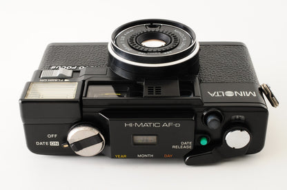 [Excellent] Minolta Hi-Matic AF-D 35mm Point & Shoot Film Camera Japan #402