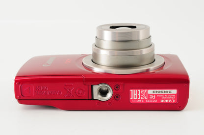[Near MINT] Canon IXY 180 Red PowerShot ELPH 180 Digital Camera Japan #369