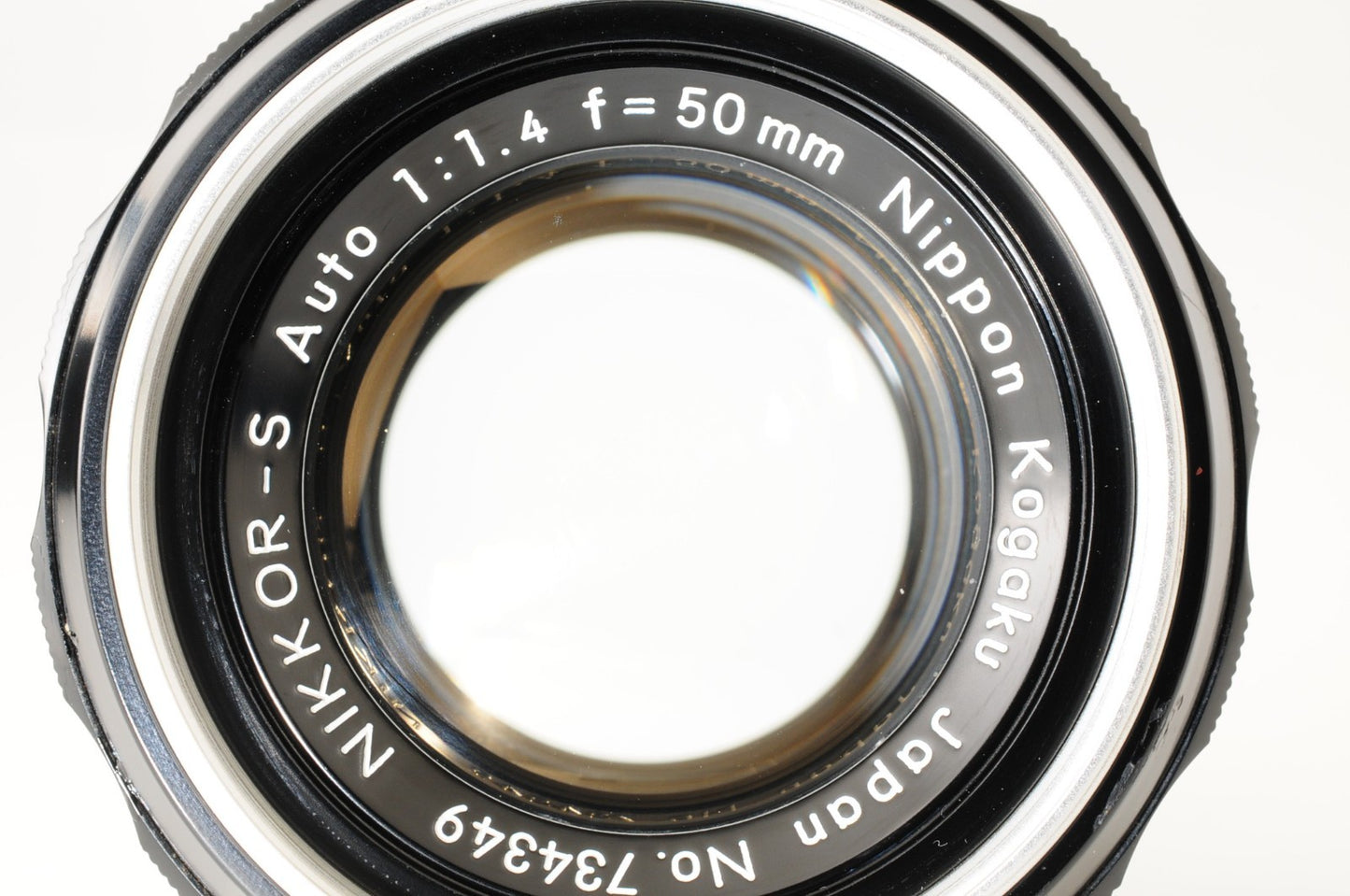 [Excellent] Nikon Nikkor S Auto 50mm F1.4 MF Standard Lens Nikon Lens #387