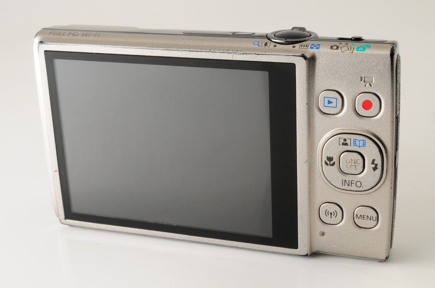 [Near MINT] Canon IXY 650 Silver PowerShot ELPH 360 HS Digital Camera Japan #187