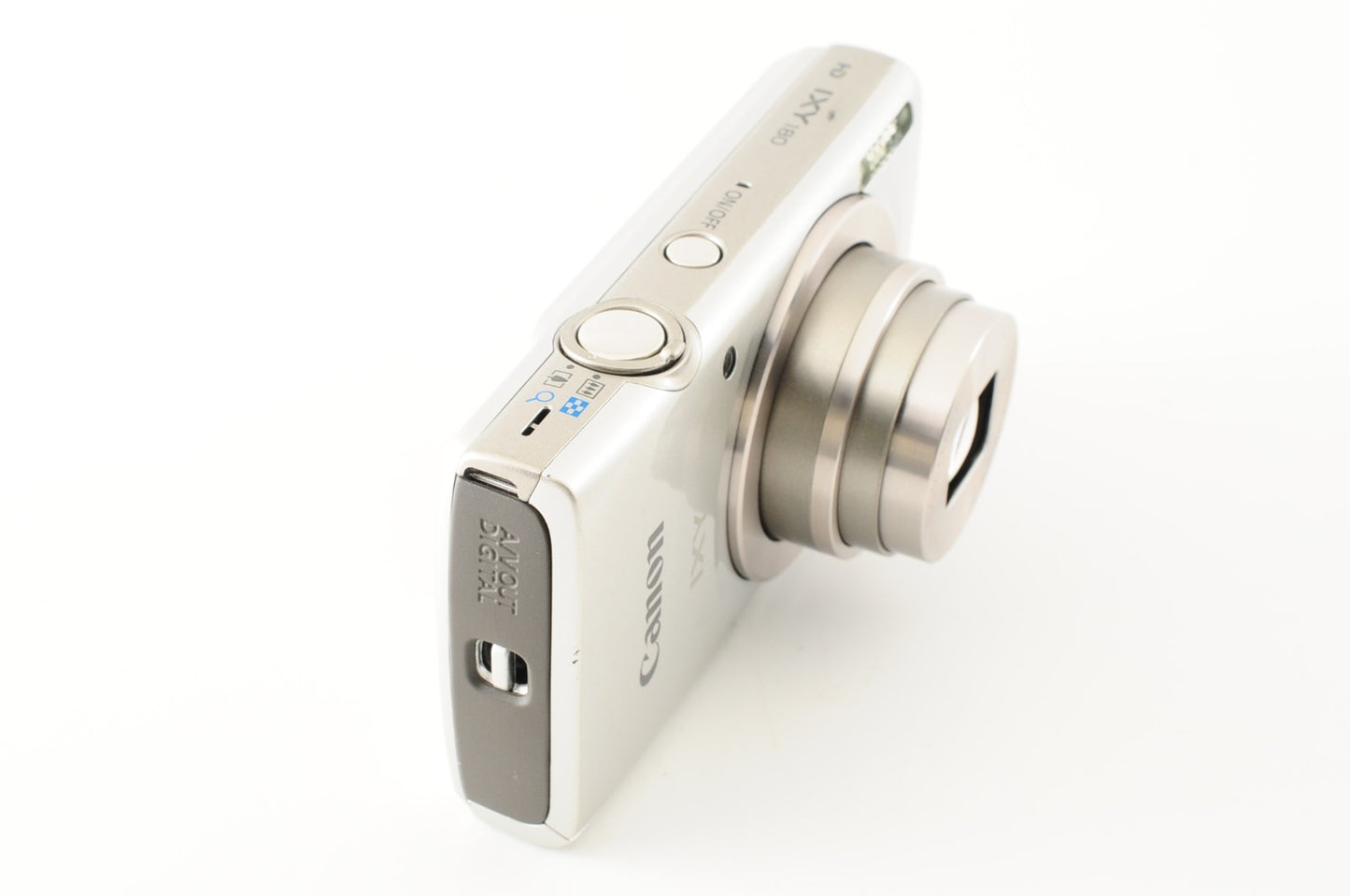 [Near MINT] Canon IXY 180 Silver PowerShot ELPH 180 Digital Camera Japan #202