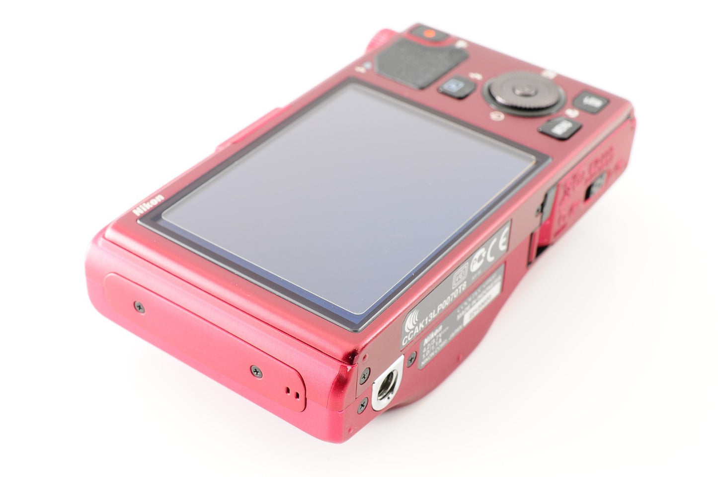 [MINT] Nikon CoolPix S9500 Red 18.1MP Digital Camera from Japan #114