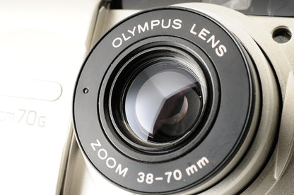 [Excellent] Olympus Superzoom 70G AF Zoom 38-70mm Point & Shoot Film Camera #398