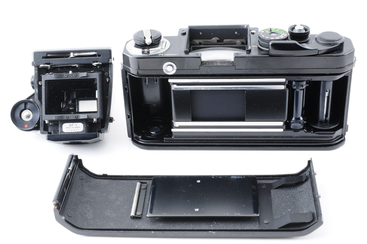 [For Parts/Junk] Nikon F2 Photomic Black DP-1 35mm SLR Film Camera Body #263