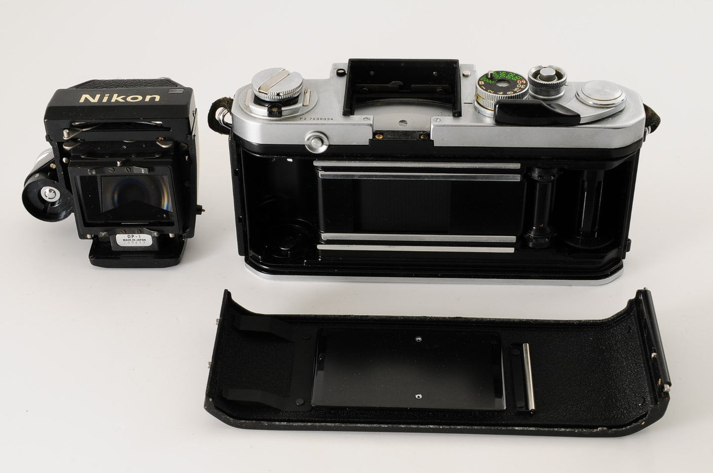 [For Parts/Junk] Nikon F2 Photomic Silver DP-1 35mm SLR Film Camera Body #259