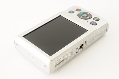 [Near MINT] Canon IXY 180 Silver PowerShot ELPH 180 Digital Camera Japan #202