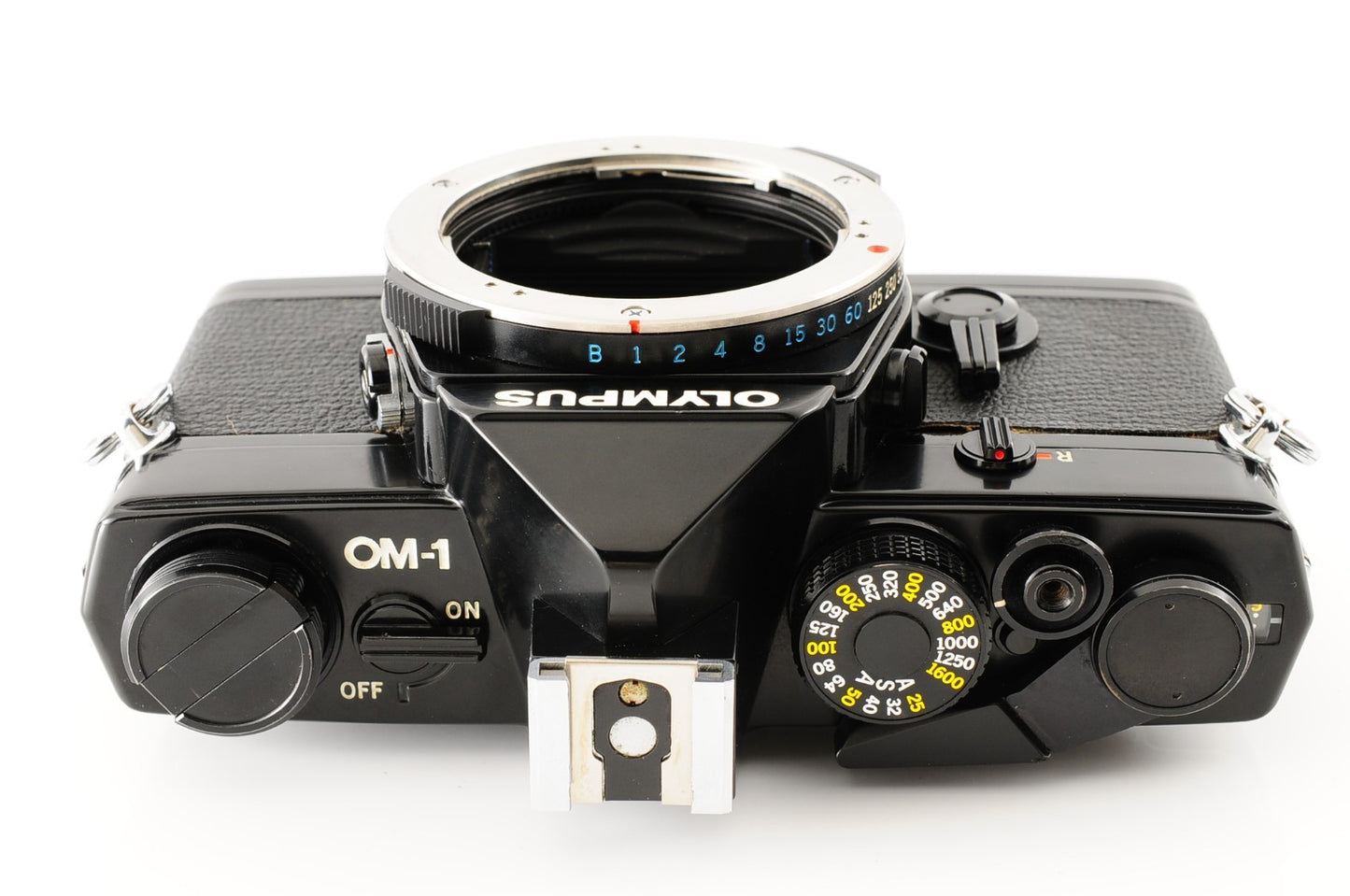 [Near MINT] Olympus OM-1 35mm Black Film Camera F.Zuiko 50mm f/1.8 Lens #123