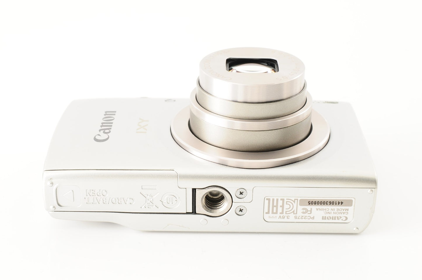 [Near MINT] Canon IXY 180 Silver PowerShot ELPH 180 Digital Camera Japan #202