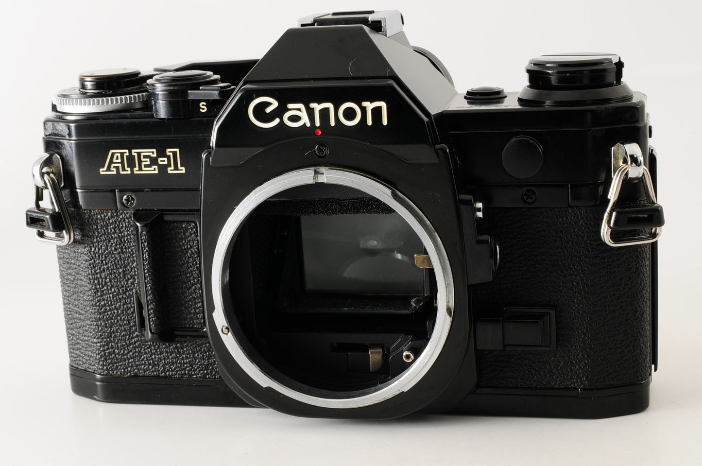 [Excellent] Canon AE-1 Black 35mm SLR Film Camera FD 50mm f1.8 S.C. Lens #347
